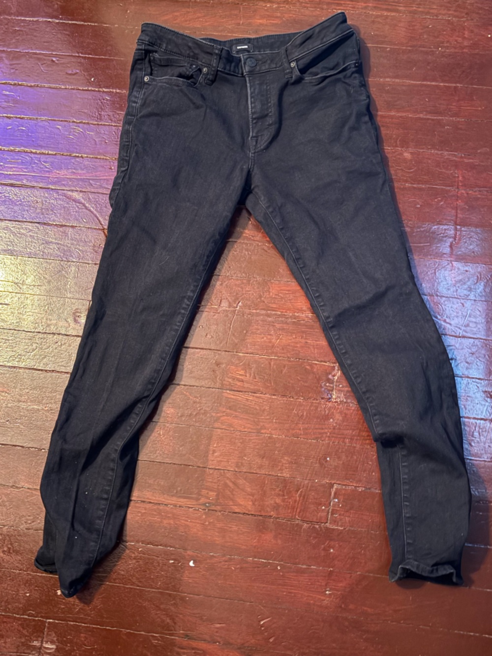 Men's Skinny Jeans in Black - Sleek Everyday Fit